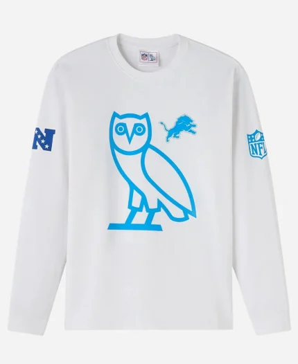 OVO Detroit Lions Long-Sleeve T-Shirt