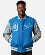 OVO Detroit Lions Varsity Jacket