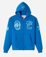 OVO Detroit Lions Waffle Lined Hoodie