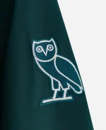 OVO Eagles Waffle Lined Hoodie - Green