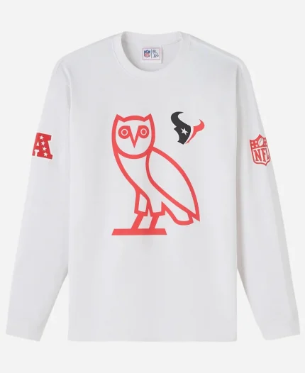 OVO Houston Texans Long-Sleeve T-Shirt