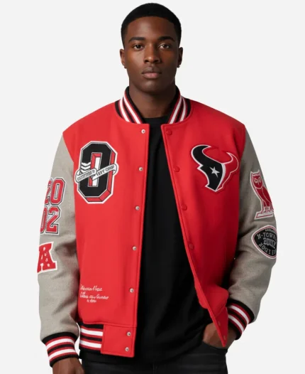 OVO Houston Texans Varsity Jacket