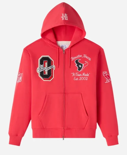 OVO Houston Texans Waffle Lined Hoodie