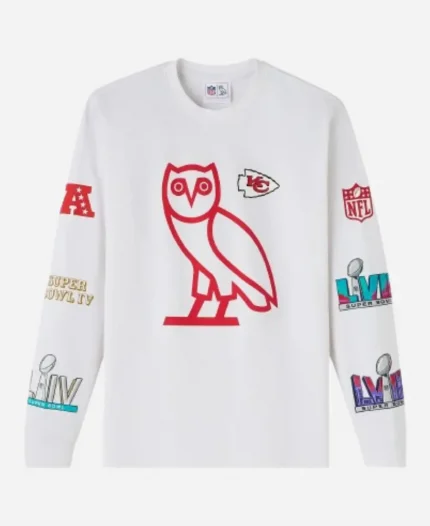 OVO Kansas City Chiefs Long-Sleeve T-Shirt