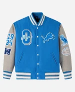 OVO Lions Blue Varsity Jacket