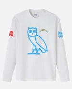 OVO Los Angeles Chargers Long-Sleeve T-Shirt
