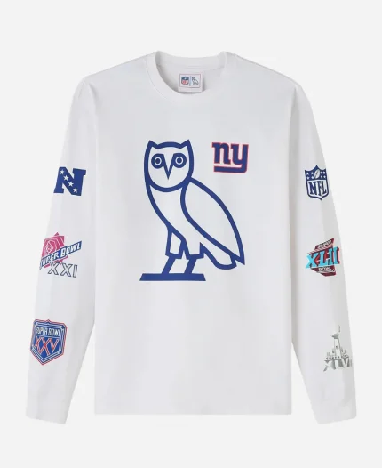 OVO New York Giants Long-Sleeve T-Shirt
