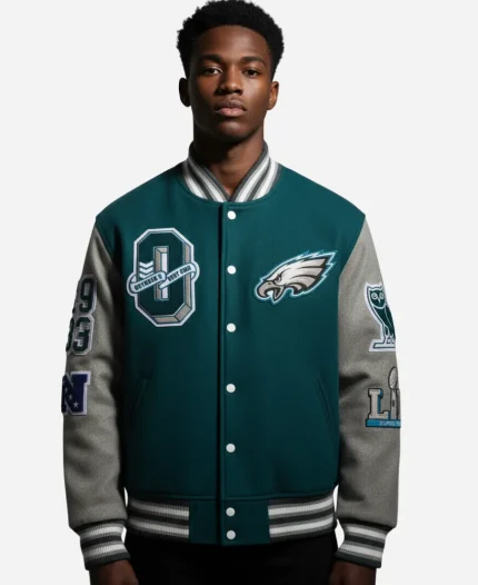 OVO Philadelphia Eagles Varsity Jacket