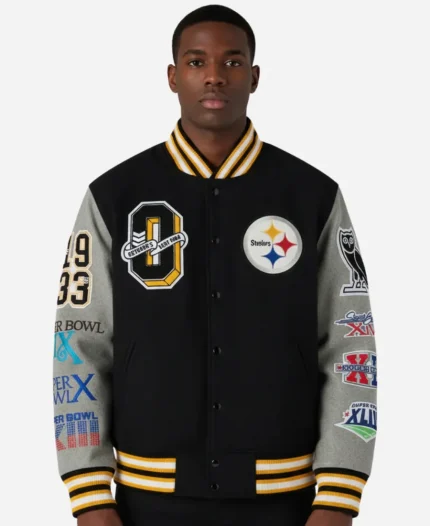 OVO Pittsburgh Steelers Varsity Jacket