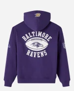 OVO Ravens Waffle Lined Hoodie