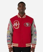 OVO San Francisco 49ers Varsity Jacket