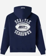 OVO Seahawks Waffle Lined Hoodie