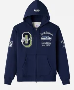 OVO Seattle Seahawks Waffle Lined Hoodie