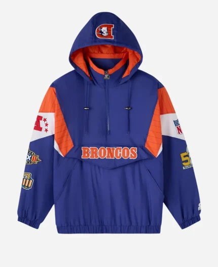 OVO Starter Denver Broncos Pullover Jacket