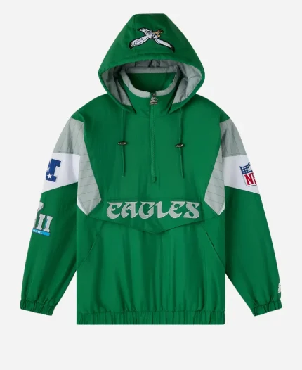 OVO Starter Philadelphia Eagles Pullover Jacket