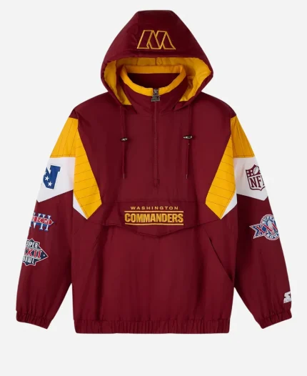 OVO Starter Washington Commanders Pullover Jacket