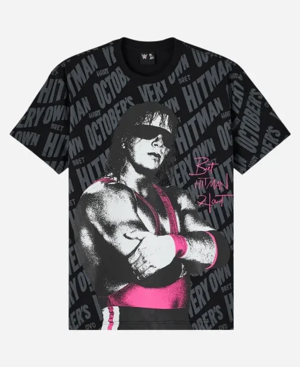 OVO x WWE Bret Hart The Hitman T-Shirt