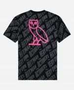 OVO x WWE Bret Hart The Hitman T-Shirt - Black