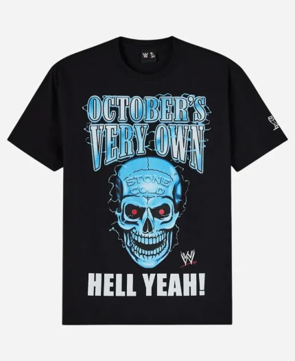 OVO x WWE Stone Cold Steve Austin T-Shirt