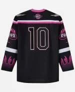 OVO x WWE The Hitman Hockey Jersey - Black
