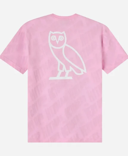 October's Very Own x WWE Bret Hart The Hitman Pink T-Shirt