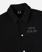 Octobers Very Own x WWE Raw Is War Coaches Full-Snap Jacket - Black