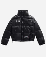 Off Season Buffalo Bills Faux Leather Puffer Jacket