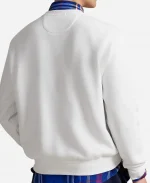 Olympic Team USA 2026 Polo Bear White Pullover Sweatshirt