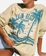Palm Beach Florida Graphics Sweatshirt