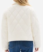 Park Bo-young  Our Unwritten Seoul Season 01 Yoo Mi-ji Puffer JacketWhite