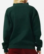 Parke Holiday Varsity Mockneck Sweatshirt - Green
