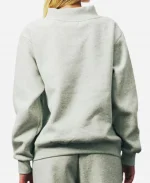 Parke Holiday Varsity Mockneck Sweatshirt -Grey