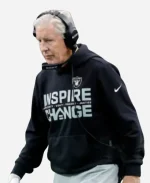 Pete Carroll Las Vegas Raiders 2025 Inspire Change Hoodie - Black