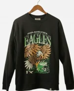 Philadelphia Eagles Underdog Crewneck Sweatshirt - Black