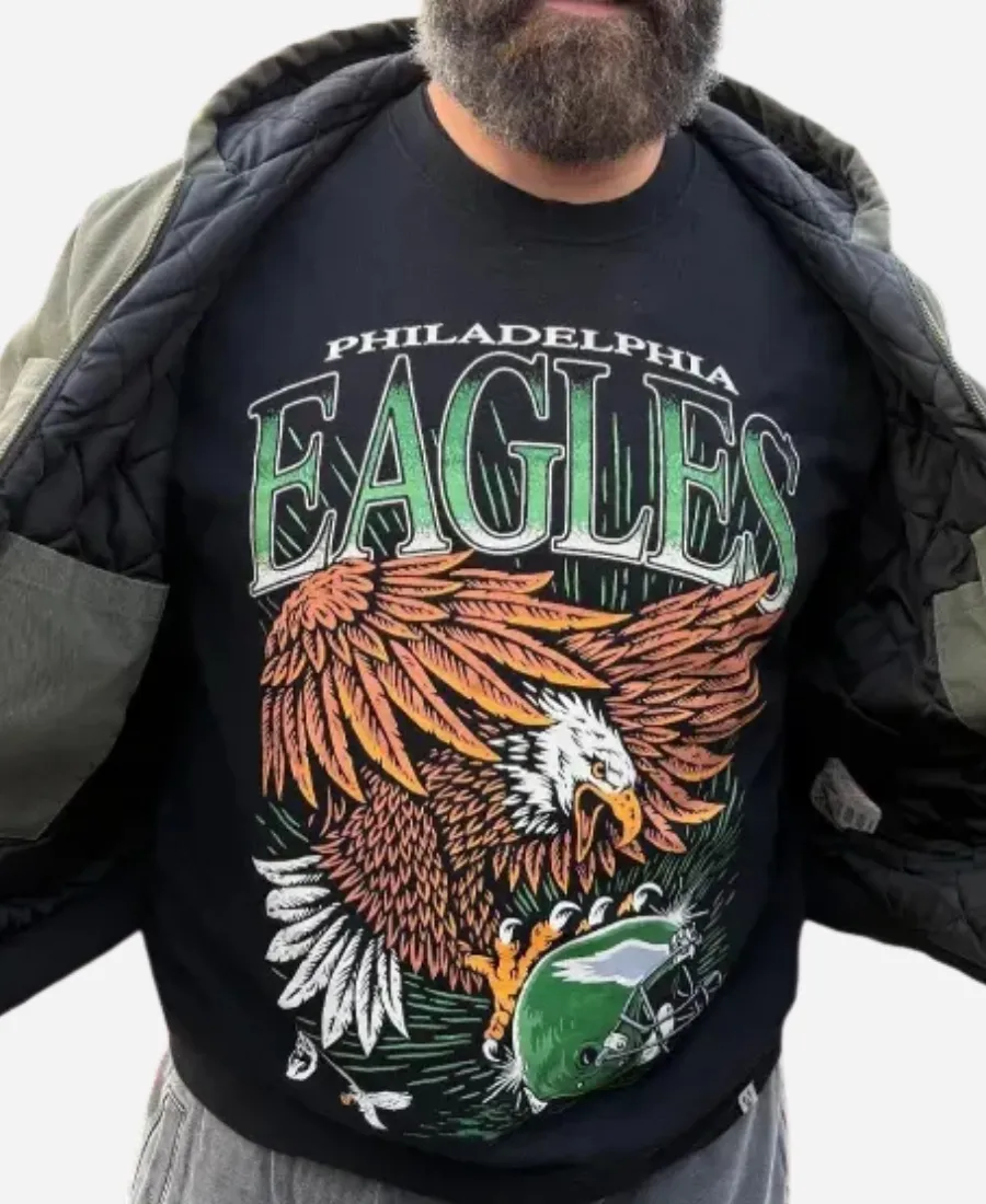 Philadelphia Eagles Underdog Crewneck Sweatshirt Philadelphia Eagles Underdog Crewneck Sweatshirt