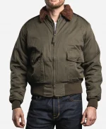 Pike Brothers 1943 B10 Flight Olive Jacket