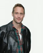 Pillion NYFF63 Alexander Skarsgård Leather Jacket - Black