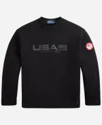 Polo Ralph Lauren Olympic Team USA 2026 Fleece Mockneck Sweatshirt