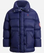 Polo Ralph Lauren Team USA 2026 Down Puffer Jacket - Navy Blue