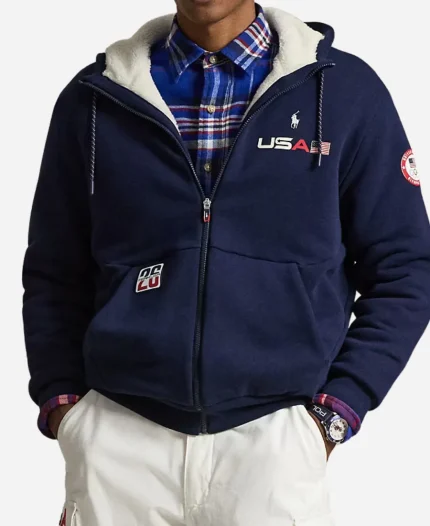 Polo Ralph Lauren Team USA 2026 Fleece Full-Zip Hoodie