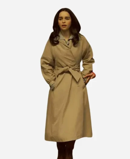 Ponies S01 Emilia Clarke Trench Coat
