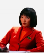 Poppy Liu His & Hers Red Blazer