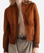 Prada Suede Blouson Jacket