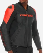 Racing 5 Perforated Leather Motorcycle Jacket