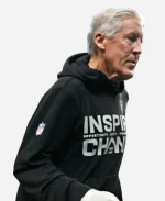 Raiders Inspire Change Pete Carroll Black Hoodie