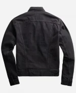 Ralph lauren Worn-In Black Denim Trucker Jacket