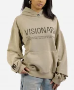 Real Artistic People Visionary Crystal Hoodie _ Clay