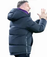 Rob Edwards Wolverhampton Wanderers F.C. Manager 2025 Hooded Puffer Jacket