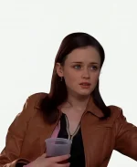 Rory Gilmore Gilmore Girls Alexis Bledel Leather Jacket
