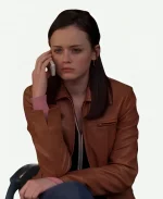 Rory Gilmore Gilmore Girls Leather Jacket - Brown